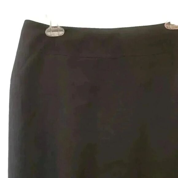 Banana Republic Women's Black Lightweight Wool/Poly/Spandex Lined Pencil Straigh - Picture 4 of 13